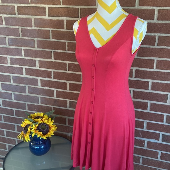 Pink Button Sundress - Picture 2 of 11